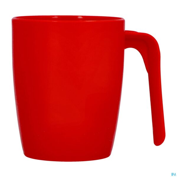 Productshot Sasscup Tremorbeker Waaier Rood 150ml