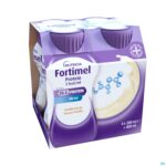 Packshot Fortimel Protein 2kcal Vanilla 4x200ml