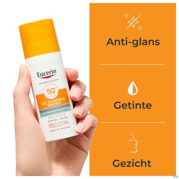 Lifestyle_image Eucerin Sun Protection Oil Tinted Med Spf50+ 50ml
