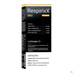 Packshot Respirixx Kidz Siroop 125ml
