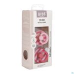 Packshot Bibs 1 Fopspeen Studio Duo Block Baby Pink Packshot Bibs 1 Fopspeen Studio Duo Block Baby Pink