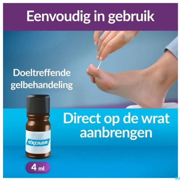 Lifestyle_image Excilor Gelbehandeling Wratten 4ml