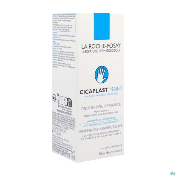 Packshot La Roche Posay Cicaplast Handcreme Barriere 50ml