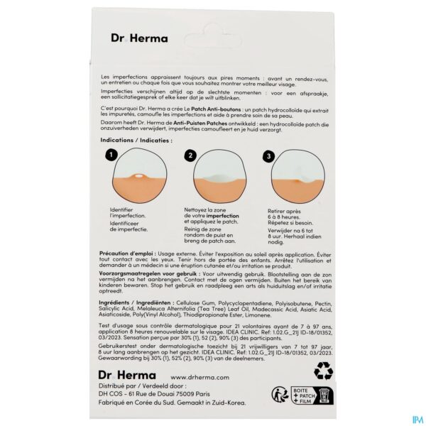 Packshot Dr. Herma Patches 3 Formaten 16