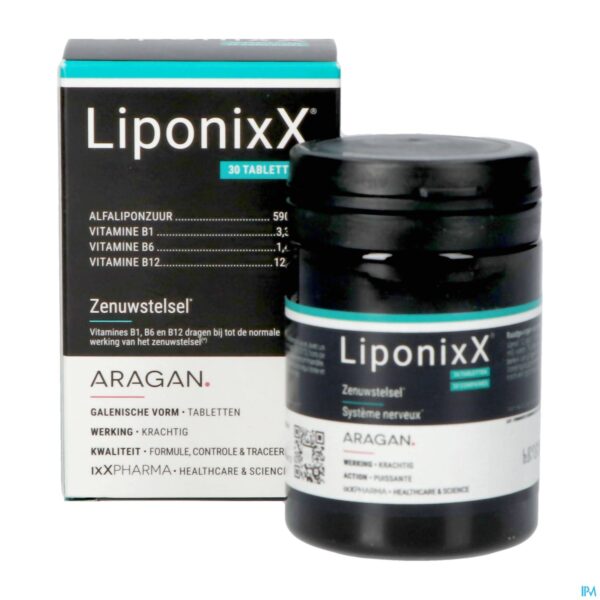 Productshot Liponixx Tabl 30 Nf