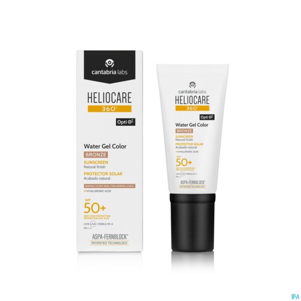Productshot Heliocare 360° Water Gel Color Bronze Spf50+ 50ml Productshot Heliocare 360° Water Gel Color Bronze Spf50+ 50ml
