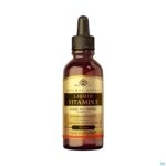 Productshot Solgar Liquid Vitamin E Complex Olie Gutt 59,2ml