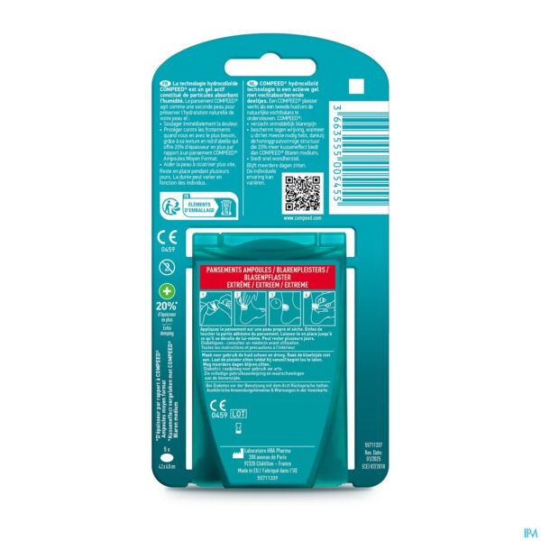 Packshot Compeed Blaren Extreem Verband 5