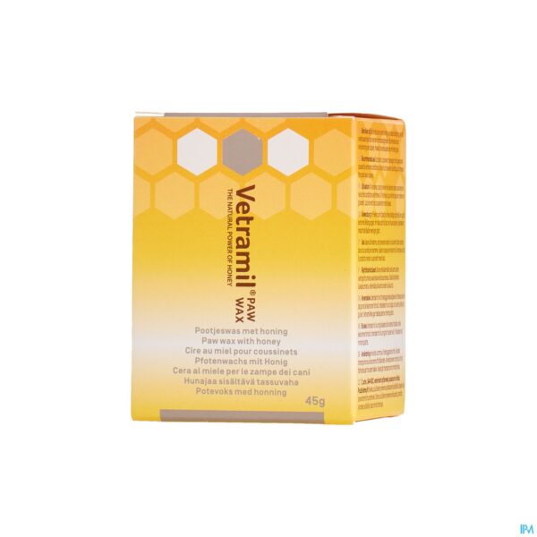 Packshot Vetramil Paw Wax Pot 45g Packshot Vetramil Paw Wax Pot 45g