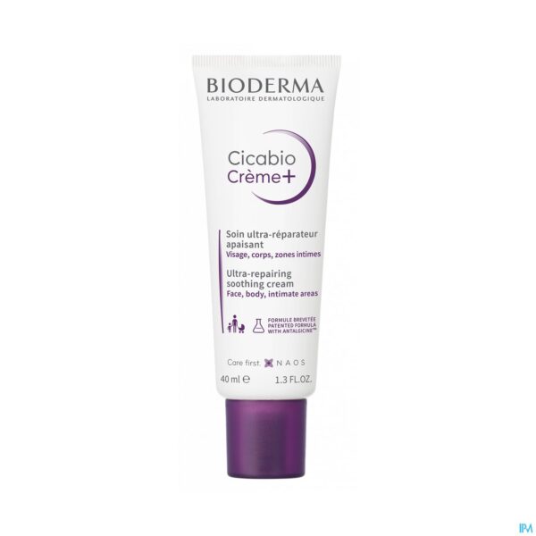 Packshot Bioderma Cicabio Creme+ 40ml Nf Packshot Bioderma Cicabio Creme+ 40ml Nf