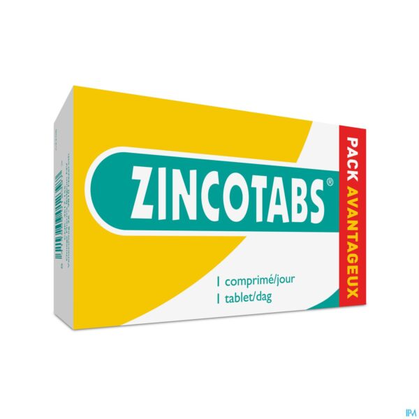 Packshot Zincotabs Tabl 120