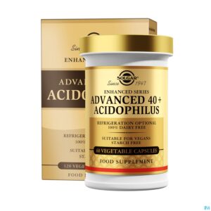 Productshot Solgar Advanced 40+ Acidophilus V-caps 120