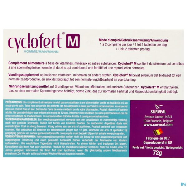 Packshot Cyclofert M Tabl 60 Nf
