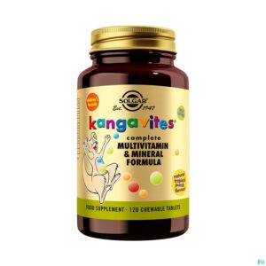 Productshot Solgar Kangavites Tropical Punch Kauwtablet 120