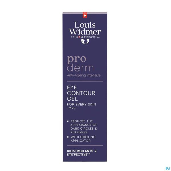 Packshot Widmer Proderm Oogomtrekgel 15ml