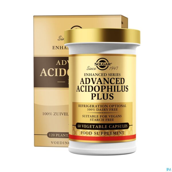 Productshot Solgar Advanced Acidophilus Plus V-caps 120