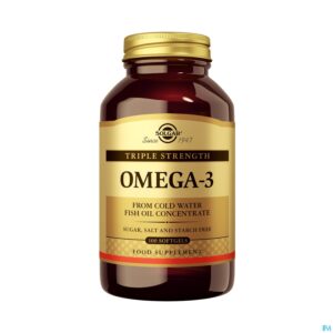 Productshot Solgar Omega 3 Triple Strength Softgel 100