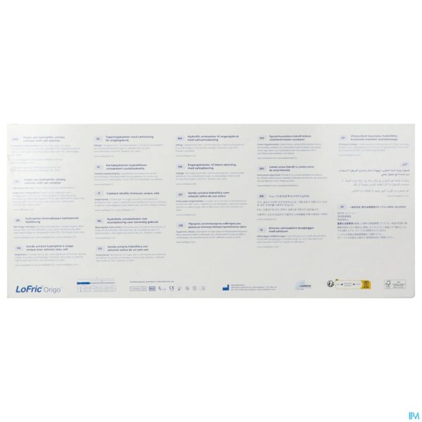 Packshot Lofric Origo Sleeve Nelaton 40cm Ch16/5,3mm Men 30