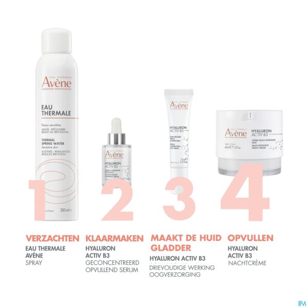 Lifestyle_image Avene Hyaluron Activ B3 Multi-intens. Nachtcr 40ml