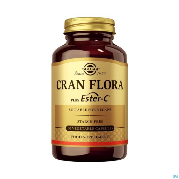 Productshot Solgar Cran Flora V-caps 60