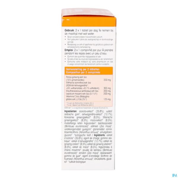 Packshot Physalis Ginseng Forte Tabl 30