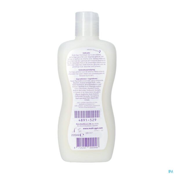 Packshot Multi-gyn Femiwash Gel 220ml