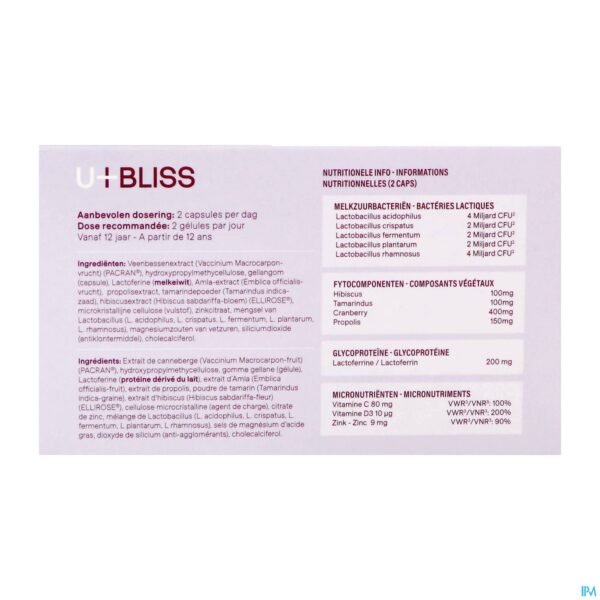 Packshot U-bliss Maagsapresist Caps 30 Packshot U-bliss Maagsapresist Caps 30