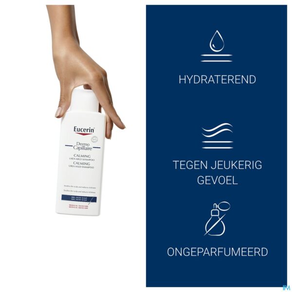 Lifestyle_image Eucerin Dermocapil.sh Urea Kalmerend 250ml Lifestyle_image Eucerin Dermocapil.sh Urea Kalmerend 250ml