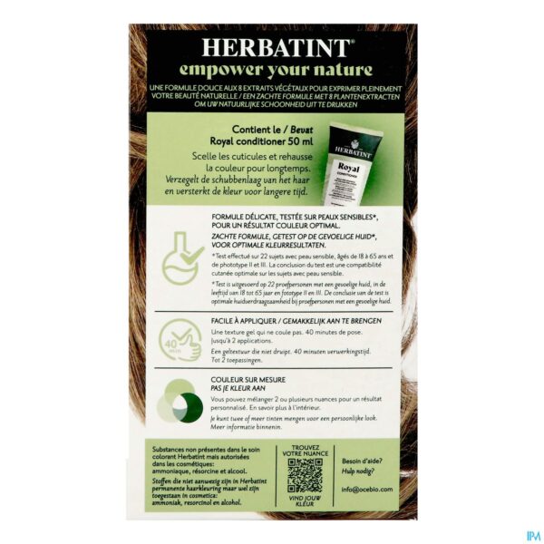 Packshot Herbatint 6n Donker Blond 170ml