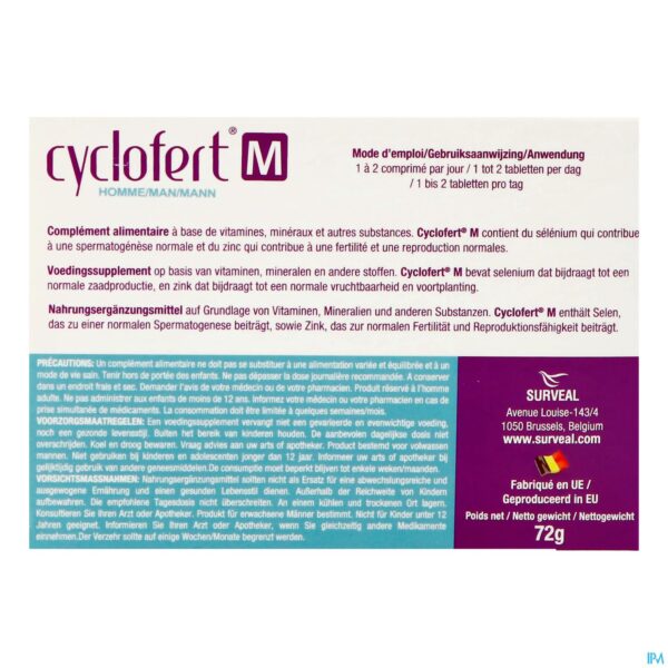 Packshot Cyclofert M Tabl 60 Nf
