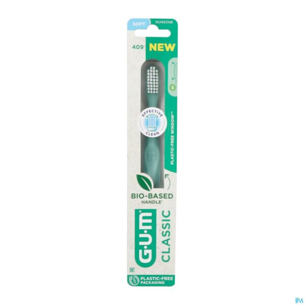 Packshot 409 Gum Classic Compact Soft Toothbrush