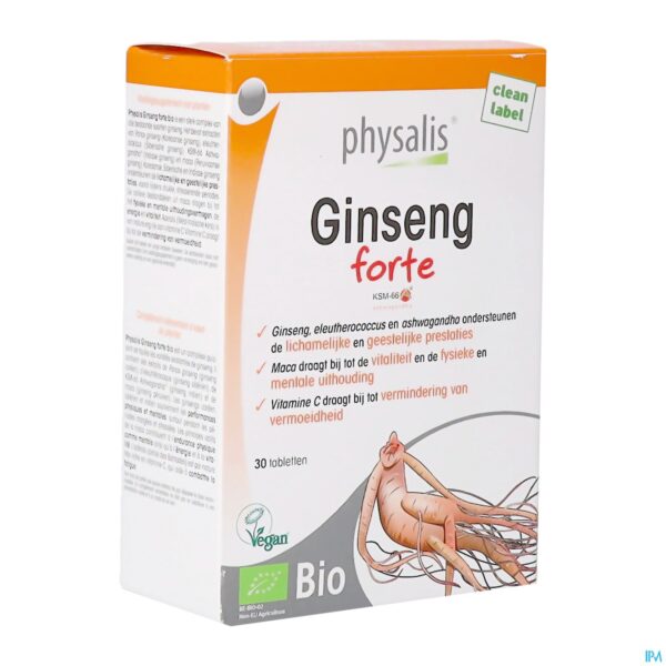Packshot Physalis Ginseng Forte Tabl 30 Packshot Physalis Ginseng Forte Tabl 30