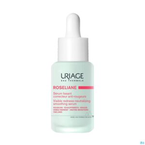 Productshot Uriage Roseliane Gladmak&corrig.serum A/roodh.30ml