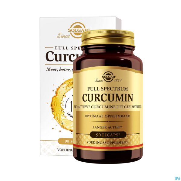 Productshot Solgar Full Spectrum Curcumin Softcaps 90