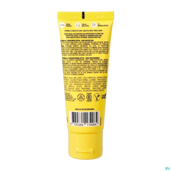 Packshot Tenue Soleil Minerale Zonnecreme Spf30 30ml