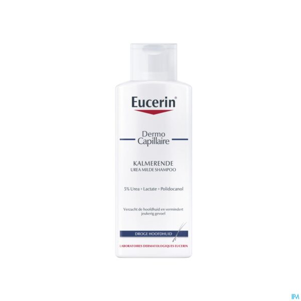 Packshot Eucerin Dermocapil.sh Urea Kalmerend 250ml Packshot Eucerin Dermocapil.sh Urea Kalmerend 250ml