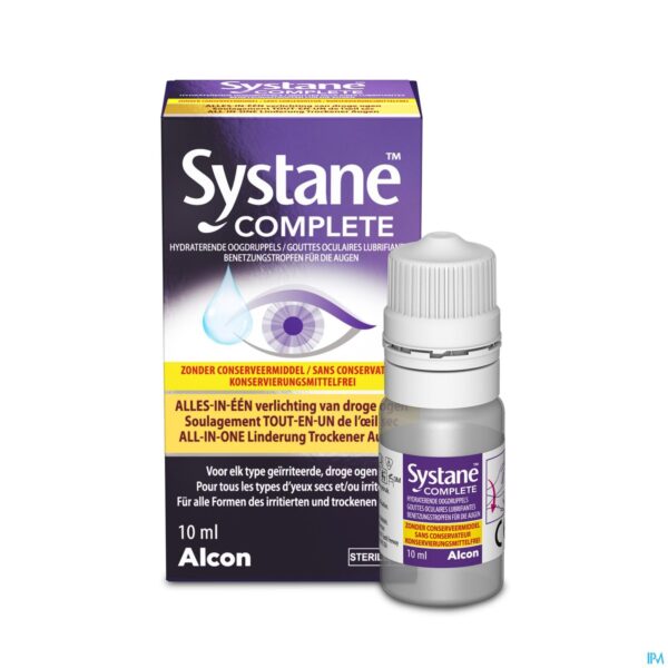 Productshot Systane Complete Conserveermiddelvrij Fl 10ml