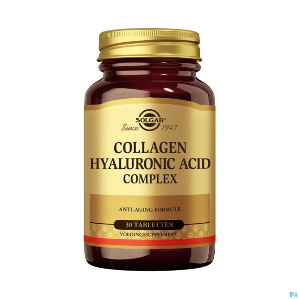 Productshot Solgar Hyaluronic Acid Complex Comp 30 Productshot Solgar Hyaluronic Acid Complex Comp 30