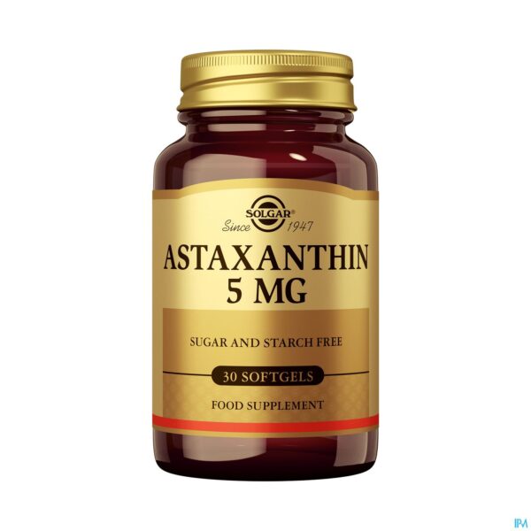Productshot Solgar Astaxanthin 5mg Softgel 30