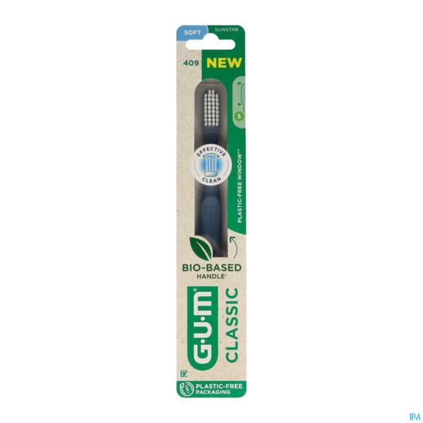 Packshot 409 Gum Classic Compact Soft Toothbrush