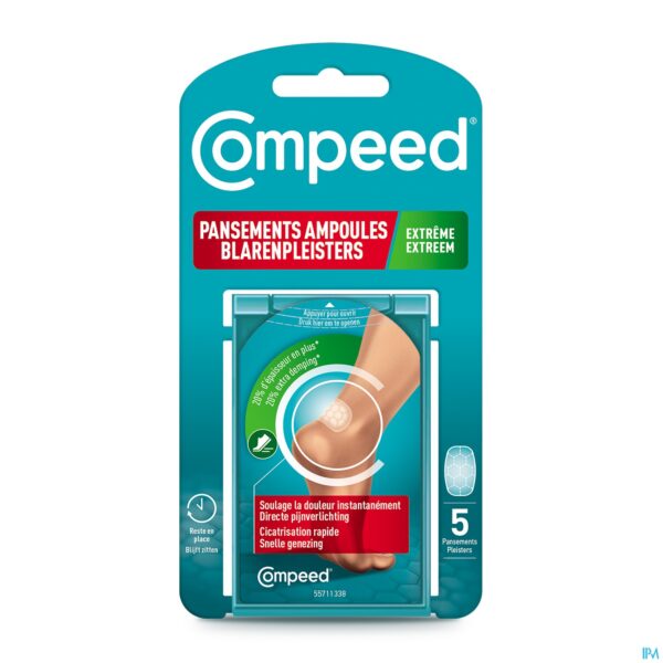 Packshot Compeed Blaren Extreem Verband 5 Packshot Compeed Blaren Extreem Verband 5