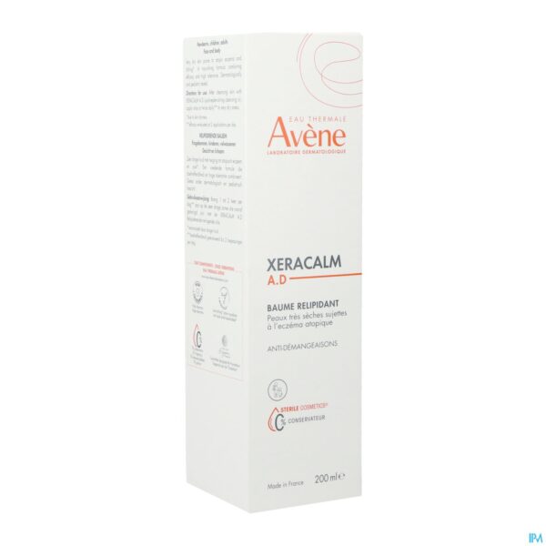 Packshot Avene Xeracalm A.d. Balsem Relipiderend 200ml
