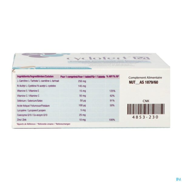 Packshot Cyclofert M Tabl 60 Nf