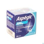 Packshot Aspegic 500 Pulv 30x 500mg