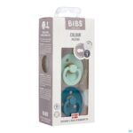 Packshot Bibs 1 Fopspeen Duo Mint/forest Lake 2