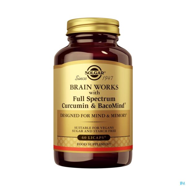 Productshot Solgar Brain Works Pot V-caps 60 Productshot Solgar Brain Works Pot V-caps 60