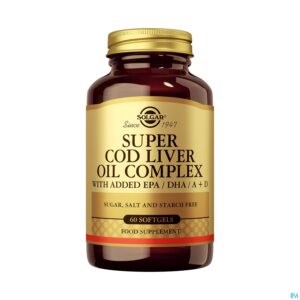 Productshot Super Cod Liver Oil Compl (levertraan) Softgel 60