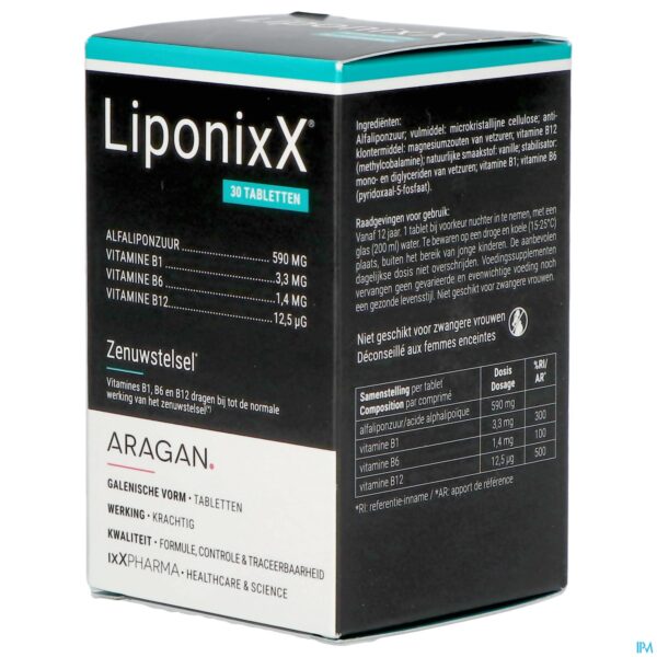Packshot Liponixx Tabl 30 Nf