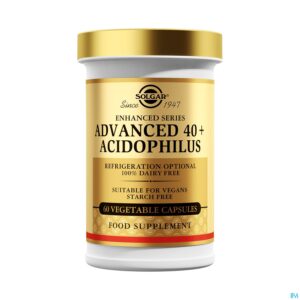 Productshot Solgar Advanced 40+ Acidophilus V-caps 60