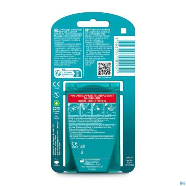 Packshot Compeed Blaren Extreem Verband 5